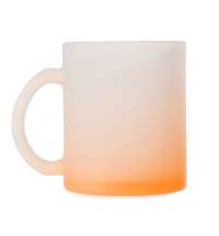 Стеклянная матовая кружка с градиентом для сублимации &laquo;Омбре&raquo;