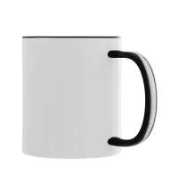 Керамическая кружка со стеклянной ручкой для сублимации &laquo;Charm&raquo;