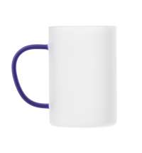 Стеклянная матовая кружка для сублимации &laquo;Акцент&raquo;