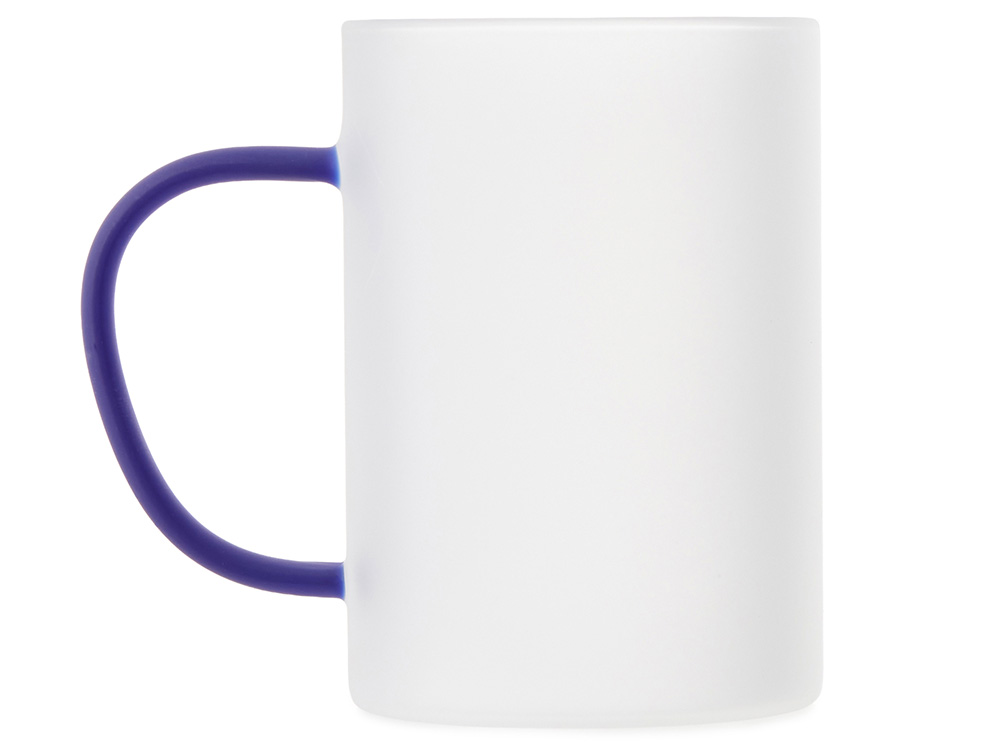 Стеклянная матовая кружка для сублимации &laquo;Акцент&raquo;