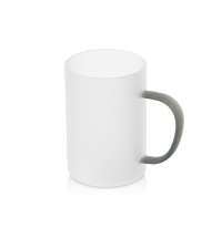 Стеклянная матовая кружка для сублимации &laquo;Акцент&raquo;