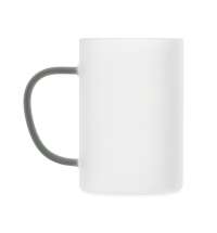 Стеклянная матовая кружка для сублимации &laquo;Акцент&raquo;