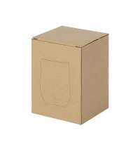 Вакуумная термокружка &laquo;Sense&raquo;, непротекаемая крышка, крафтовая упаковка