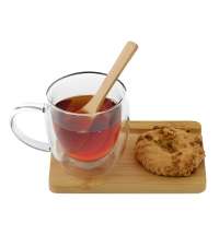 Кружка с двойными стенками на подставке с ложкой &laquo;Teatrio&raquo;