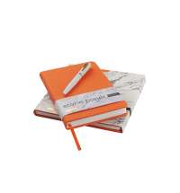 Ежедневник с каменной бумагой недатированный А5 &laquo;Carrara&raquo;