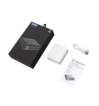 Внешний аккумулятор &laquo;Brick 10&raquo; с быстрой зарядкой QC/PD, 10000 мАч