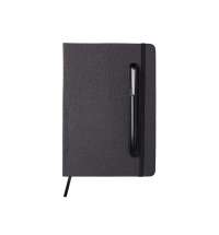 Блокнот А5 &laquo;NotaBene&raquo; с металлической шариковой ручкой и подставкой для телефона