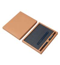 Блокнот А5 &laquo;NotaBene&raquo; с металлической шариковой ручкой и подставкой для телефона