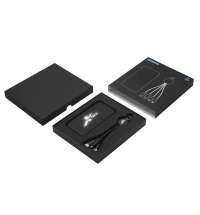 Набор из внешнего аккумулятора и универсального кабеля с подсветкой лого &laquo;Reserve LED&raquo;, 10000mAh