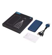 Набор из внешнего аккумулятора и универсального кабеля с подсветкой лого &laquo;Reserve LED&raquo;, 10000mAh