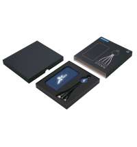 Набор из внешнего аккумулятора и универсального кабеля с подсветкой лого &laquo;Reserve LED&raquo;, 10000mAh