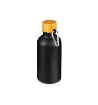 Бутылка &laquo;Hip S Bamboo&raquo; с карабином, 400 мл, матовая