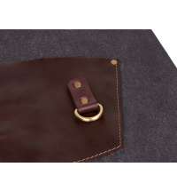 Фартук из канваса с карманами