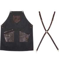 Фартук из канваса с карманами