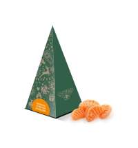 Карамель леденцовая со вкусом апельсина в подарочной упаковке