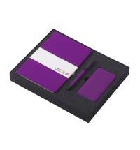 Подарочный набор &laquo;COLOR IT&raquo; c блокнотом, ручкой и повербанком, 5000 mAh