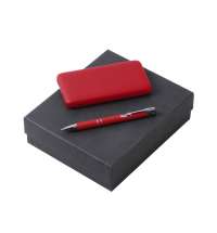 Подарочный набор "Color it" с металлической ручкой и повербанком