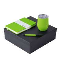 Подарочный набор "Color it" с блокнотом, пластиковой ручкой и термокружкой