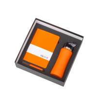 Подарочный набор c блокнотом C1, ручкой и бутылкой