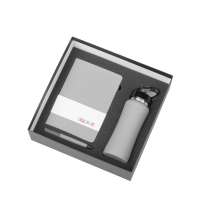 Подарочный набор c блокнотом C1, ручкой и бутылкой