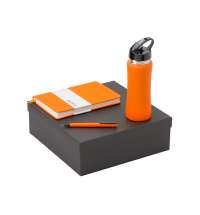 Подарочный набор c блокнотом C2, ручкой и бутылкой