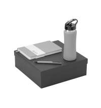 Подарочный набор c блокнотом C2, ручкой и бутылкой