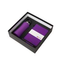 Подарочный набор c блокнотом C2, ручкой и бутылкой