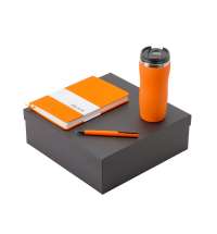 Подарочный набор "COLOR IT" c блокнотом, ручкой и термокружкой