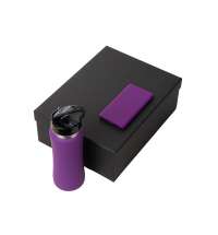 Подарочный набор &laquo;COLOR IT&raquo; с бутылкой для воды и повербанком, 5000 mAh