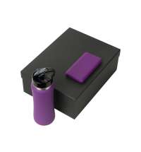 Подарочный набор &laquo;COLOR IT&raquo; с бутылкой для воды и повербанком 