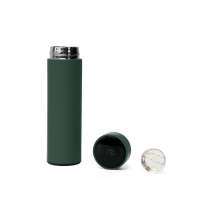 Термос FAMILY MARK LED, индикатор, soft touch