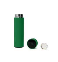 Термос FAMILY MARK LED, индикатор, soft touch