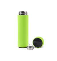 Термос FAMILY MARK LED, индикатор, soft touch