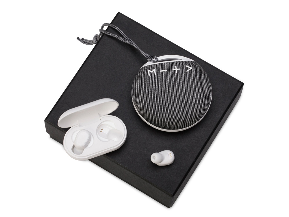 Подарочный набор с колонкой и наушниками &laquo;Full Music&raquo;