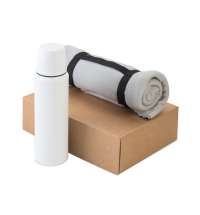 Подарочный&nbsp;набор&nbsp;с термосом и пледом&nbsp;&laquo;Serenity&raquo;