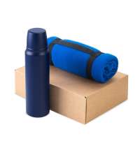 Подарочный&nbsp;набор&nbsp;с термосом и пледом&nbsp;&laquo;Serenity&raquo;