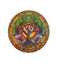 Деревянный пазл мандала &laquo;Дерево жизни&raquo;