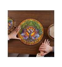 Деревянный пазл мандала &laquo;Дерево жизни&raquo;