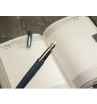 Ручка металлическая перьевая &laquo;Sienna&raquo; софт-тач