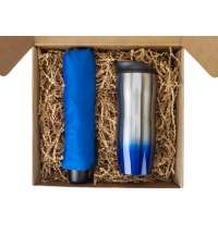 Подарочный набор &laquo;On the go&raquo; с термокружкой и зонтом