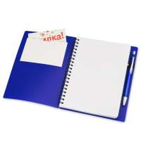 Блокнот &laquo;Контакт&raquo; с ручкой