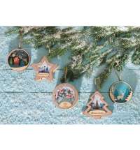 Новогодняя подвеска с подсветкой &laquo;Звезда&raquo;