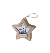 Новогодняя подвеска с подсветкой &laquo;Звезда&raquo;