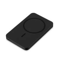 Магнитный беспроводной внешний аккумулятор «Razor», металл, 5000 mAh