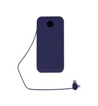 Внешний беспроводной аккумулятор с подсветкой лого &laquo;Astro&raquo;, soft-touch, 10000 mAh