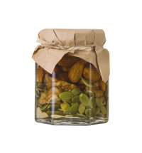 Мед с миксом из орехов