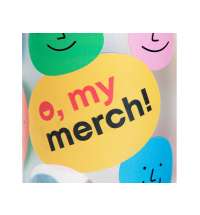 Стеклянная бутылка с бамбуковой крышкой &laquo;Foggy&raquo;, 600 мл с УФ-печатью