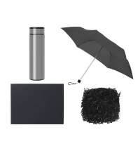 Подарочный набор с зонтом и термосом
