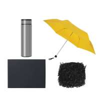 Подарочный набор с зонтом и термосом
