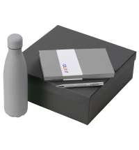 Подарочный набор "Color it" с блокнотом, металлической ручкой и термобутылкой